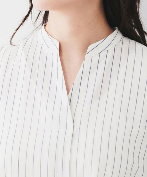 UNTITLED / アンタイトル シャツ・ブラウス | 【洗える/スキッパー】フレンチスリーブシアーブラウス | 詳細21