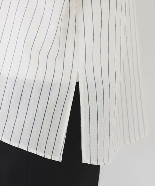 UNTITLED / アンタイトル シャツ・ブラウス | 【洗える/スキッパー】フレンチスリーブシアーブラウス | 詳細23