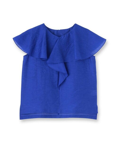 UNTITLED / アンタイトル シャツ・ブラウス | 【きれいめ/洗える/フリル】ラッフルシアーブラウス | 詳細1