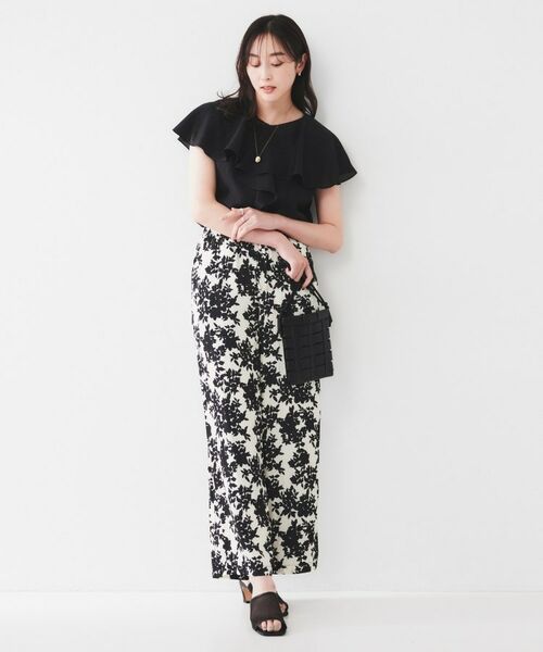 UNTITLED / アンタイトル シャツ・ブラウス | 【きれいめ/洗える/フリル】ラッフルシアーブラウス | 詳細13