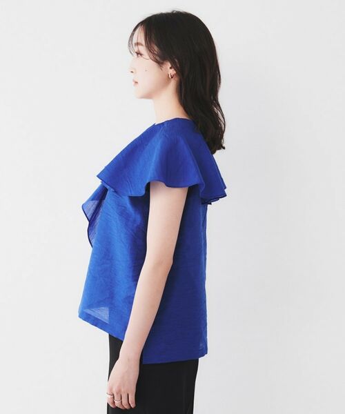 UNTITLED / アンタイトル シャツ・ブラウス | 【きれいめ/洗える/フリル】ラッフルシアーブラウス | 詳細20