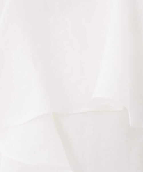 UNTITLED / アンタイトル シャツ・ブラウス | 【きれいめ/洗える/フリル】ラッフルシアーブラウス | 詳細6