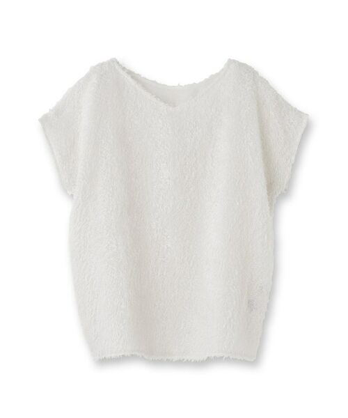 UNTITLED / アンタイトル シャツ・ブラウス | 【セットアップ可/トレンド】フェザーフレンチスリーブブラウス | 詳細1