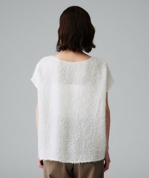 UNTITLED / アンタイトル シャツ・ブラウス | 【セットアップ可/トレンド】フェザーフレンチスリーブブラウス | 詳細15