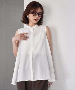 UNTITLED / アンタイトル シャツ・ブラウス | 【接触冷感/吸水速乾】フレアバックシャンブラウス