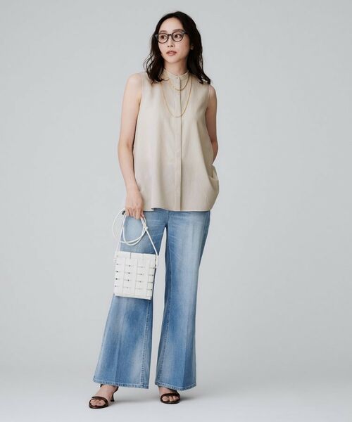 UNTITLED / アンタイトル シャツ・ブラウス | 【接触冷感/吸水速乾】フレアバックシャンブラウス | 詳細13