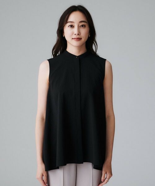 UNTITLED / アンタイトル シャツ・ブラウス | 【接触冷感/吸水速乾】フレアバックシャンブラウス | 詳細15