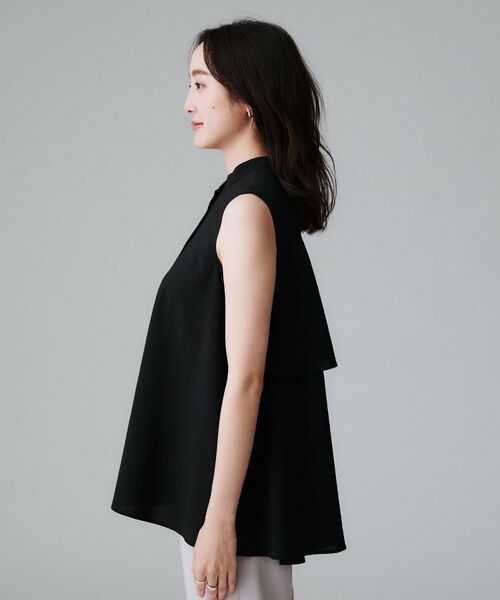 UNTITLED / アンタイトル シャツ・ブラウス | 【接触冷感/吸水速乾】フレアバックシャンブラウス | 詳細16