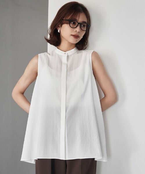 UNTITLED / アンタイトル シャツ・ブラウス | 【接触冷感/吸水速乾】フレアバックシャンブラウス | 詳細2
