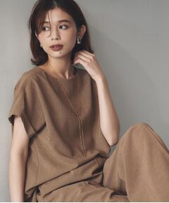 UNTITLED / アンタイトル シャツ・ブラウス | 【セットアップ可/はっ水/通勤】リラククール 半袖ブラウス