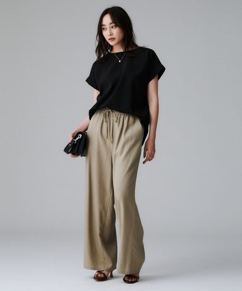 UNTITLED / アンタイトル シャツ・ブラウス | 【セットアップ可/はっ水/通勤】リラククール 半袖ブラウス | 詳細14