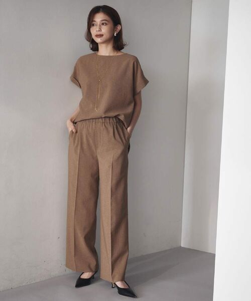 UNTITLED / アンタイトル シャツ・ブラウス | 【セットアップ可/はっ水/通勤】リラククール 半袖ブラウス | 詳細18