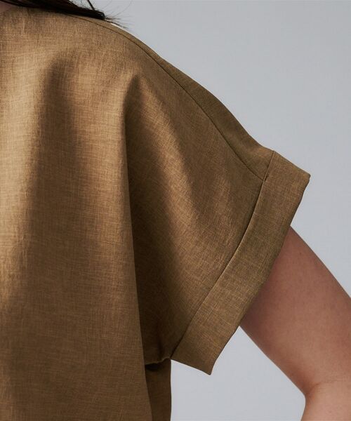 UNTITLED / アンタイトル シャツ・ブラウス | 【セットアップ可/はっ水/通勤】リラククール 半袖ブラウス | 詳細28