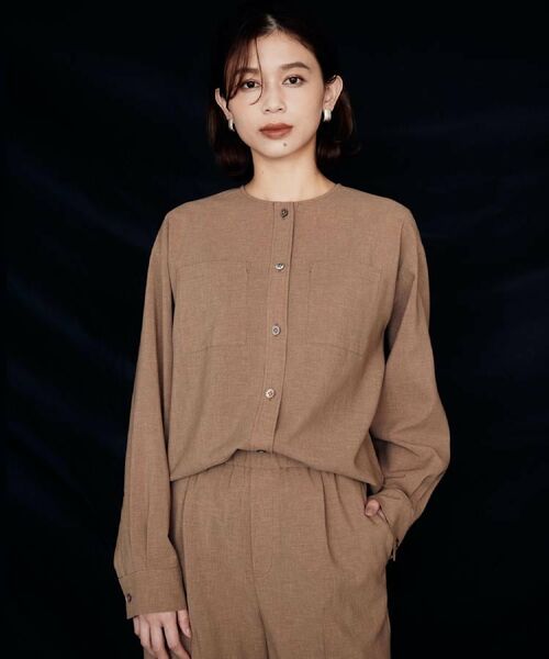 UNTITLED / アンタイトル シャツ・ブラウス | 【秋も着られる/セットアップ可】リラククールシャツ | 詳細16