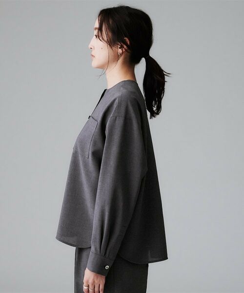 UNTITLED / アンタイトル シャツ・ブラウス | 【秋も着られる/セットアップ可】リラククールシャツ | 詳細24