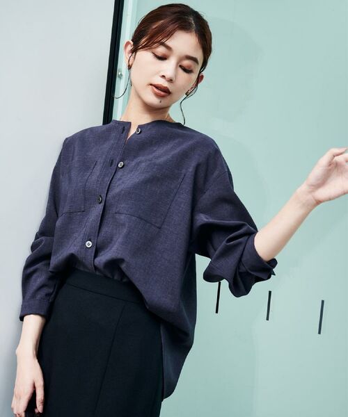 UNTITLED / アンタイトル シャツ・ブラウス | 【秋も着られる/セットアップ可】リラククールシャツ | 詳細3