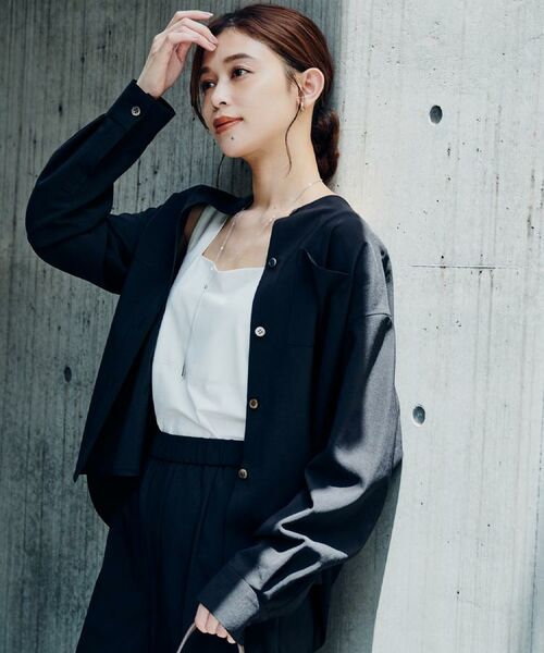 UNTITLED / アンタイトル シャツ・ブラウス | 【秋も着られる/セットアップ可】リラククールシャツ | 詳細9