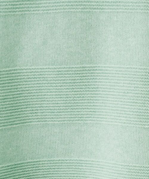 UNTITLED / アンタイトル ニット・セーター | 地柄パネルボーダープルオーバーニット | 詳細17