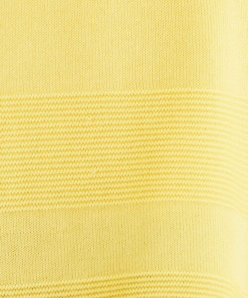 UNTITLED / アンタイトル ニット・セーター | 地柄パネルボーダープルオーバーニット | 詳細21