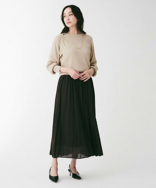 UNTITLED / アンタイトル ニット・セーター | 変形リブラグランスリーブニット | 詳細16