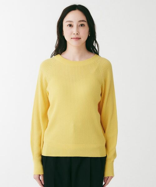 UNTITLED / アンタイトル ニット・セーター | 変形リブラグランスリーブニット | 詳細18