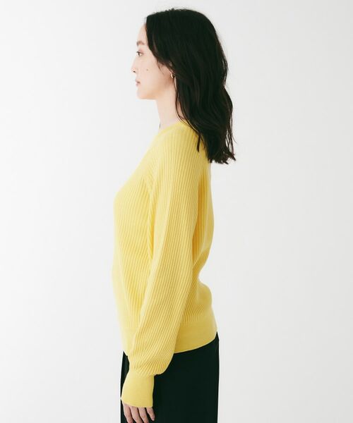 UNTITLED / アンタイトル ニット・セーター | 変形リブラグランスリーブニット | 詳細19