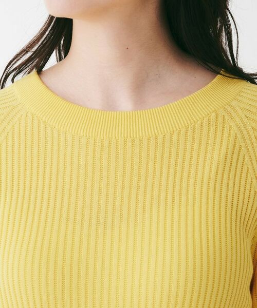 UNTITLED / アンタイトル ニット・セーター | 変形リブラグランスリーブニット | 詳細21