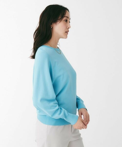 UNTITLED / アンタイトル ニット・セーター | ストレッチセミラグランニット | 詳細11