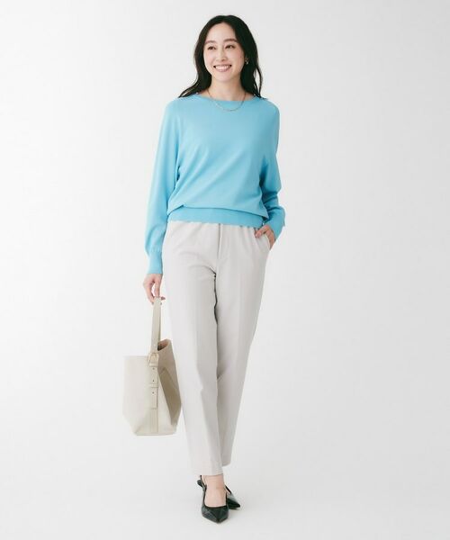 UNTITLED / アンタイトル ニット・セーター | ストレッチセミラグランニット | 詳細12