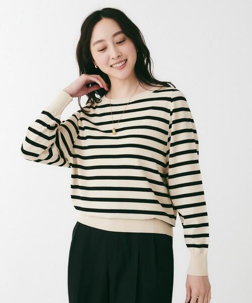 UNTITLED / アンタイトル ニット・セーター | ストレッチセミラグランニット | 詳細18