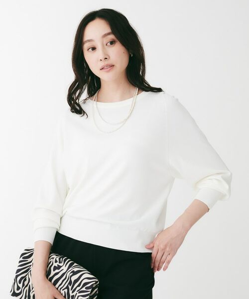 UNTITLED / アンタイトル ニット・セーター | ストレッチセミラグランニット | 詳細2