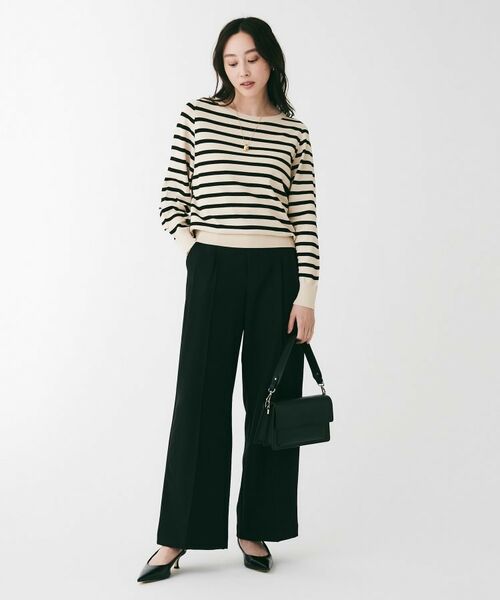 UNTITLED / アンタイトル ニット・セーター | ストレッチセミラグランニット | 詳細20