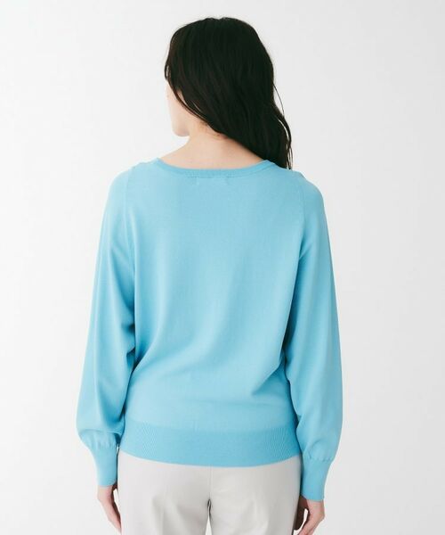 UNTITLED / アンタイトル ニット・セーター | ストレッチセミラグランニット | 詳細24