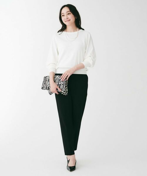 UNTITLED / アンタイトル ニット・セーター | ストレッチセミラグランニット | 詳細4