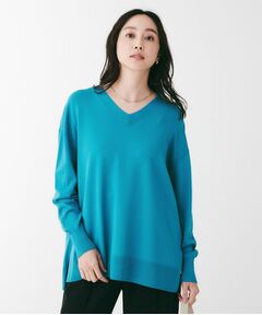 UNTITLED / アンタイトル ニット・セーター | ストレッチVネックニット