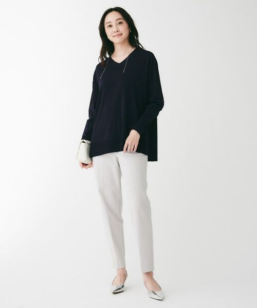 UNTITLED / アンタイトル ニット・セーター | ストレッチVネックニット | 詳細12