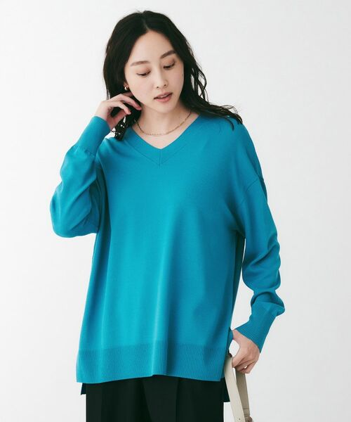 UNTITLED / アンタイトル ニット・セーター | ストレッチVネックニット | 詳細14