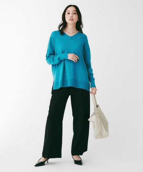 UNTITLED / アンタイトル ニット・セーター | ストレッチVネックニット | 詳細16