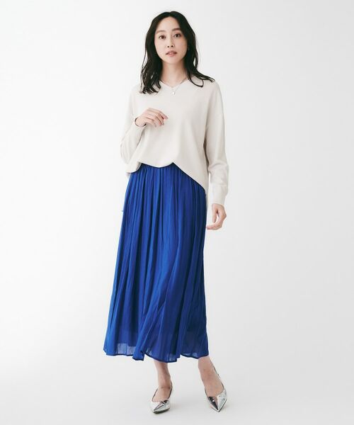 UNTITLED / アンタイトル ニット・セーター | ストレッチVネックニット | 詳細4