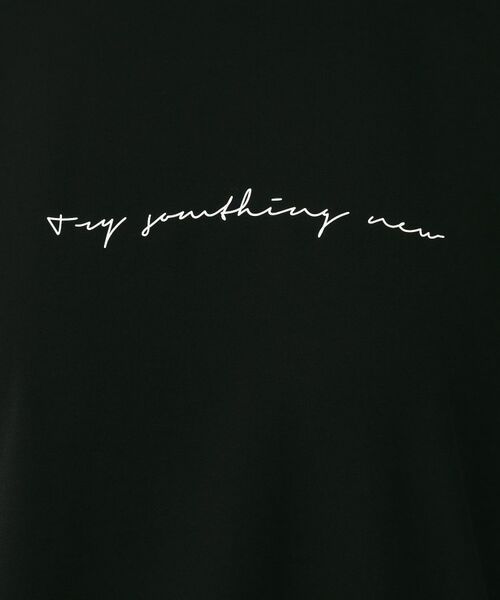 UNTITLED / アンタイトル カットソー | ジョーゼットロゴプルオーバー | 詳細11