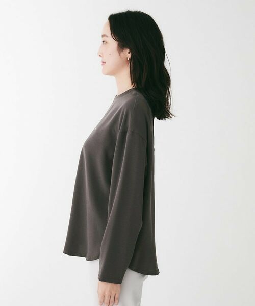 UNTITLED / アンタイトル カットソー | ジョーゼットロゴプルオーバー | 詳細13