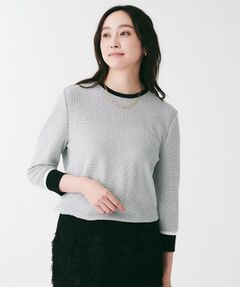 UNTITLED / アンタイトル ニット・セーター | 配色プルオーバーニット