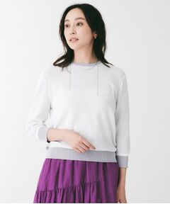 UNTITLED / アンタイトル ニット・セーター | 配色プルオーバーニット