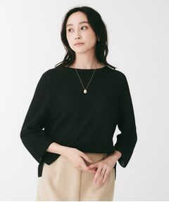 UNTITLED / アンタイトル ニット・セーター | 6分袖ガーターニット