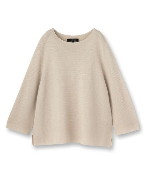 UNTITLED / アンタイトル ニット・セーター | 6分袖ガーターニット | 詳細1