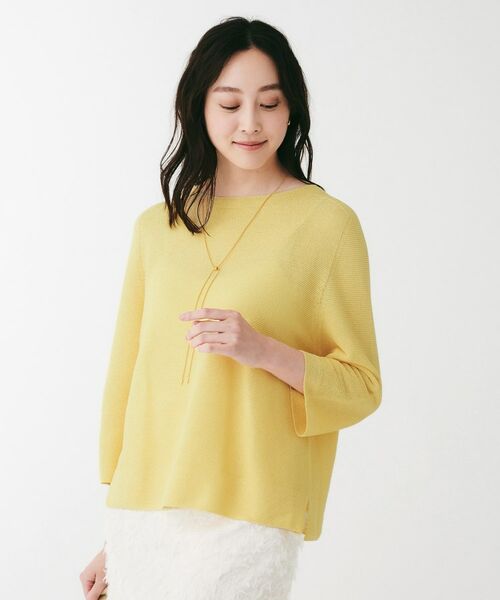 UNTITLED / アンタイトル ニット・セーター | 6分袖ガーターニット | 詳細10