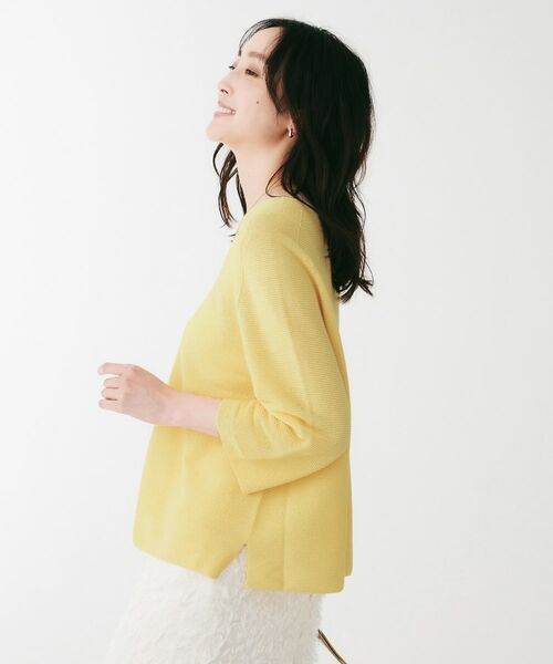 UNTITLED / アンタイトル ニット・セーター | 6分袖ガーターニット | 詳細11