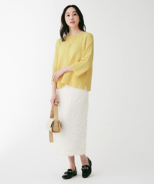 UNTITLED / アンタイトル ニット・セーター | 6分袖ガーターニット | 詳細12