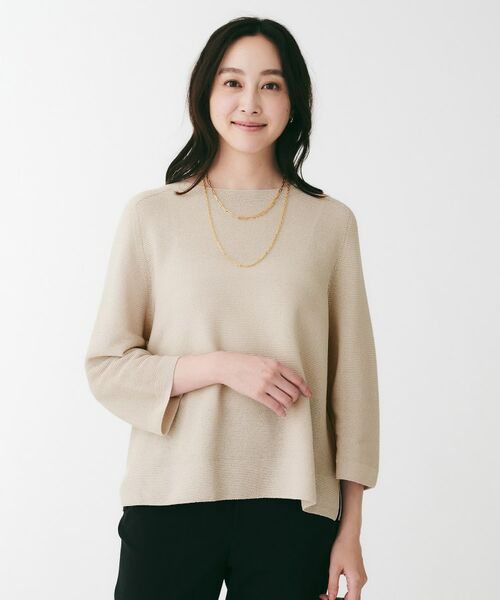 UNTITLED / アンタイトル ニット・セーター | 6分袖ガーターニット | 詳細14