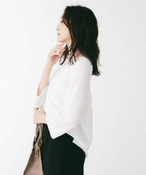 UNTITLED / アンタイトル ニット・セーター | 6分袖ガーターニット | 詳細2